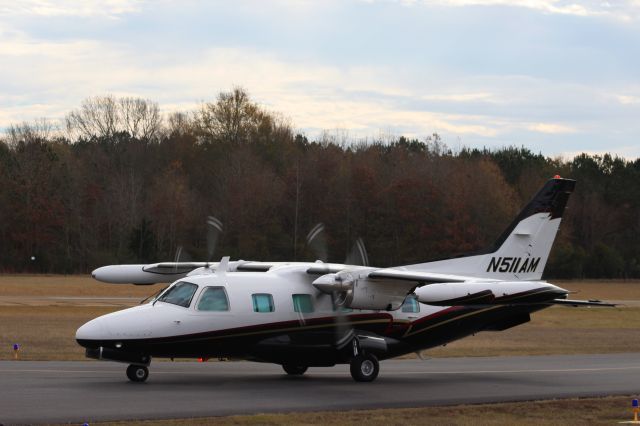 Mitsubishi MU-2 (N511AM) - Very amazing catch! Heard it across the airport.