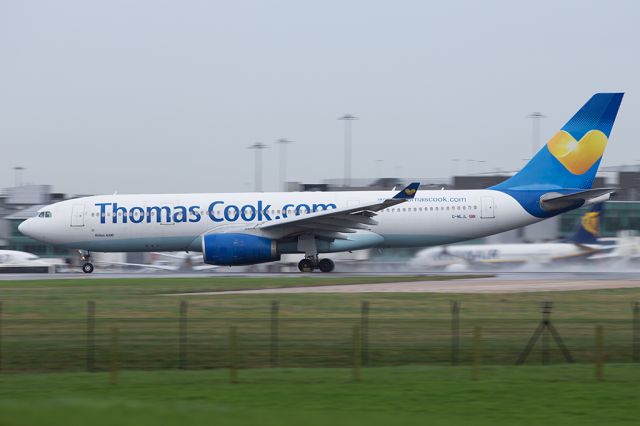 Airbus A330-200 (G-MLJL) - TCX254 off to sunny Barbados.