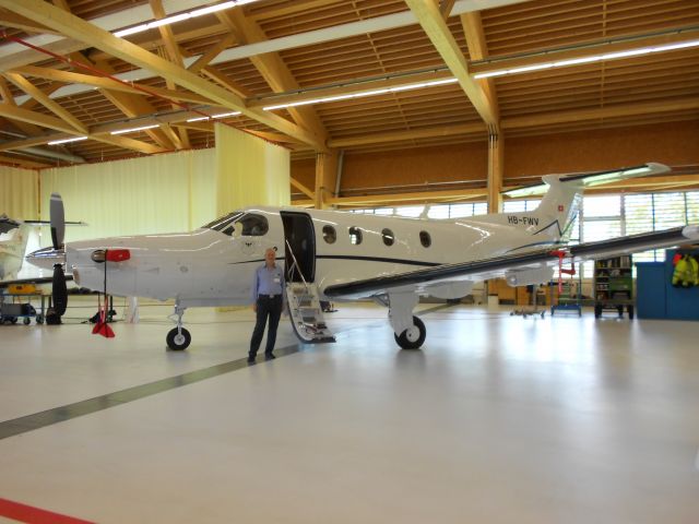 — — - Pilatus PC-12 pronto alla consegna