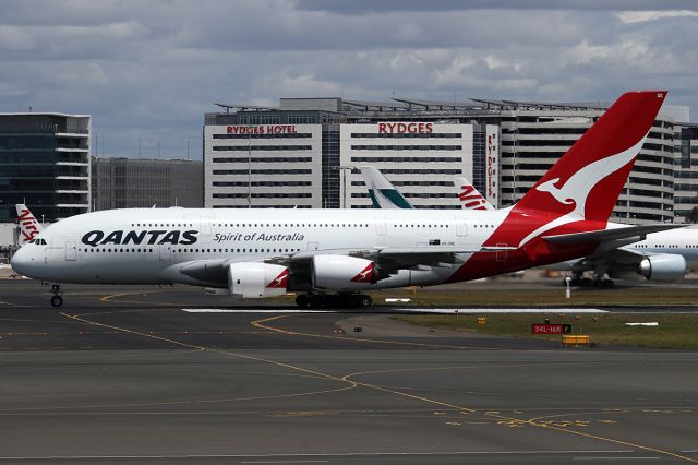 Airbus A380-800 (VH-OQE) - on 26 Nopvember 2018