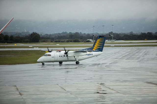 de Havilland Dash 8-100 (VH-XFQ) - Skippers Aviation (VH-XFQ) De Havilland Canada DHC-8-106 Dash 8 taxiing at Perth Airport 