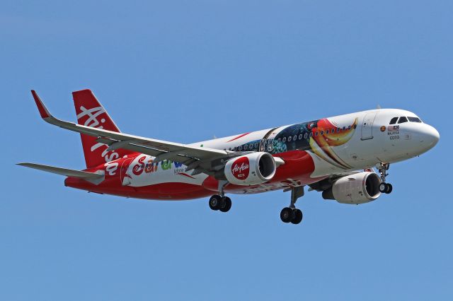 Airbus A320 (9M-AJD) - "Sarawak" livery