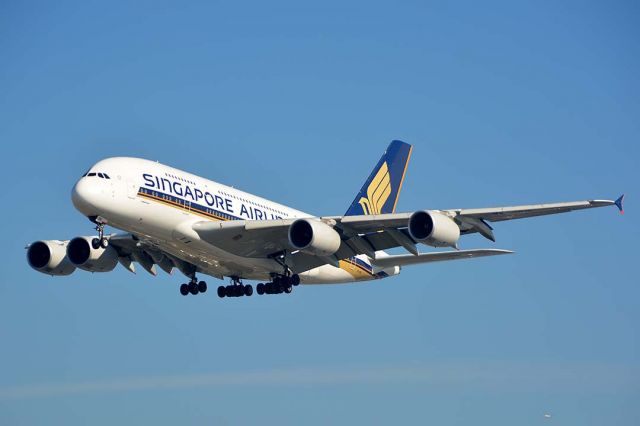 Airbus A380-800 (9V-SKN) - Singapore Airbus A380-841 9V-SKN first flew as F-WWSX on November 8, 2010. Its construction number is 71. It was delivered to Singapore Airlines on September 14, 2011. 