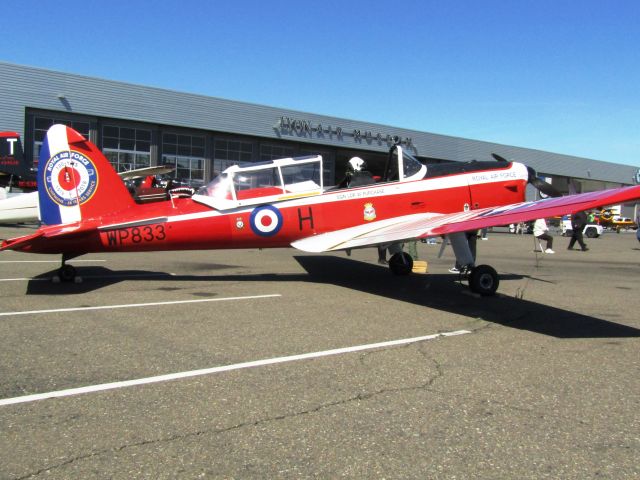 OGMA DHC-1 Chipmunk (N833WP) - On display outside Lyon Air Museum