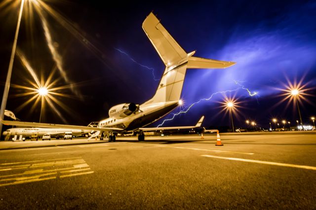 Gulfstream Aerospace Gulfstream IV (N726RW) - Angry Skies over Perth Australia