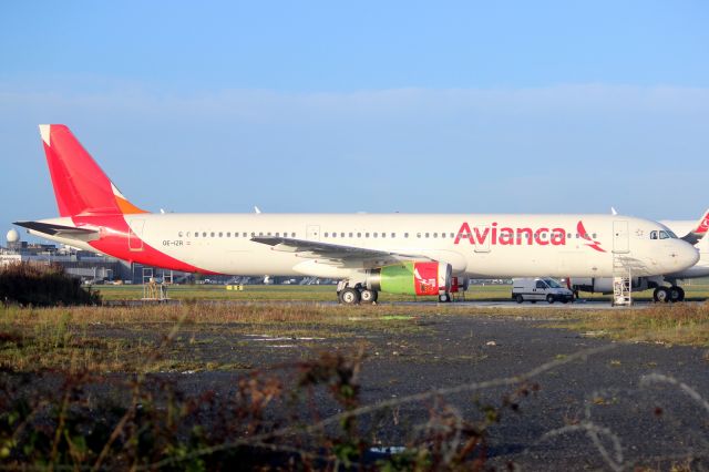 Airbus A321 (OE-IZR) - Seen here on 6-Oct-24 having arrived here on 16-Aug-24.