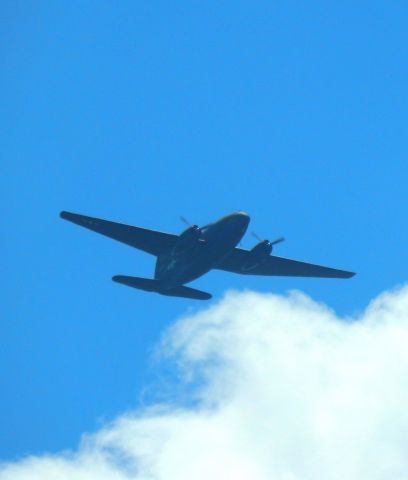 CURTISS Commando (N78774) - Tinker Bell flying over Indian Trail, North Carolina