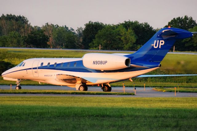 Cessna Citation X (N908UP) - Year: 2001br /Make: Cessnabr /Model: Citation X (Cessna 750)br /Opby: WheelsUpbr /br /** First Photos of N908UP on FlightAware **