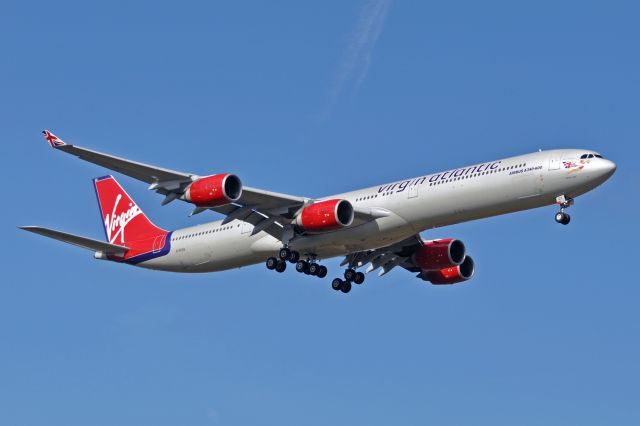 Airbus A340-600 (G-VFOX)