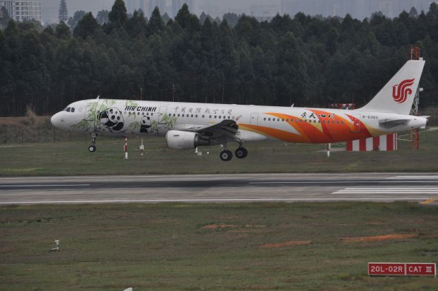 Airbus A321 (B-6365) - Air China A321 B-6365 on final to ZUUU02R...