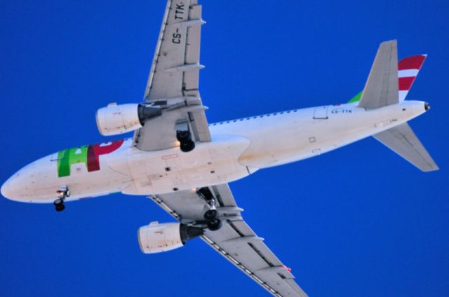 Airbus A319 (CS-TTK) - 2008 - Very close, NO Crop!