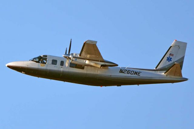 Rockwell Turbo Commander 690 (N260WE) - Sunrise Air Transportation Rockwell Commander 600B N260WE at Phoenix Sky Harbor on August 26, 2018.