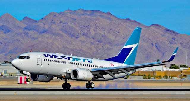 Boeing 737-700 (C-FCWJ) - C-FCWJ  2008 Boeing 737-7CT C/N 35086 - McCarran International Airport (LAS / KLAS)br /USA - Nevada December 5, 2015br /Photo: Tomás Del Coro