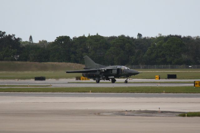 MIKOYAN MiG-27 Bahadur (N23UB) - MiG 23 (N23UB) performs an engine run at Sarasota-Bradenton International Airport