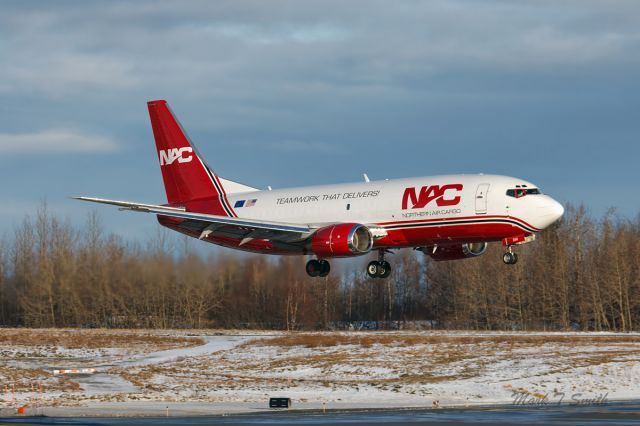 BOEING 737-300 (NAC287) - 737-300 with 400 Engines... ready to fly some cargo on long legs.