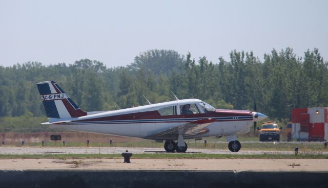 Piper PA-24 Comanche (C-GPNJ) - First public photo of this airframe on FlightAware