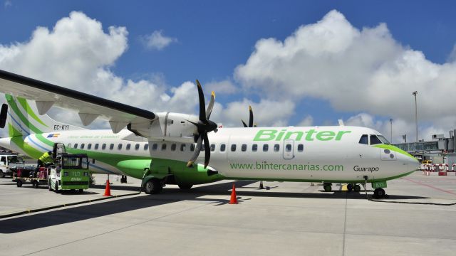 ATR ATR-72 (EC-KYI) - Binter Canarias ATR 72-212A EC-KYI in Tenerife Norte