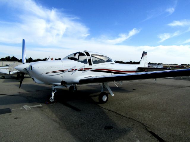 North American Navion (N4110K) - On the ramp
