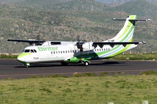 Aerospatiale ATR-72-600 (EC-NMF) - Tenerife Nortebr /31/01/2021