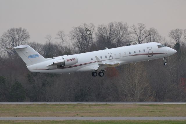 Canadair Regional Jet CRJ-200 (N60GH) - STEWART-HAAS RACING LLC departing KJQF - 3/10/18