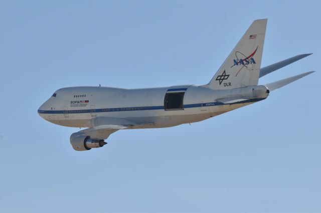 BOEING 747SP (N747NA) - NASA SOFIA demonstration at the Edwards Airshow 