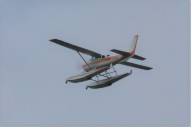 Cessna 206 Stationair (N5378P) - Over Elkhart Lake, Wisconsin. September 2019