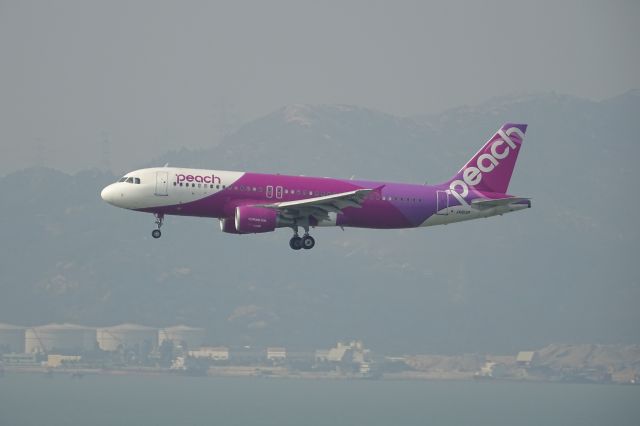 Airbus A320 (JA813P)