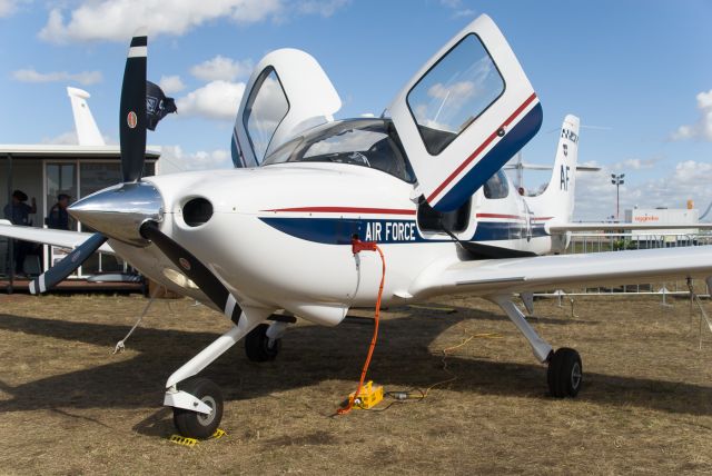 UNKNOWN — - One of a number of Cirrus SR20 trainers (known as the T-53A in service) used by the USAF Academy on display at the Australian International Airshow