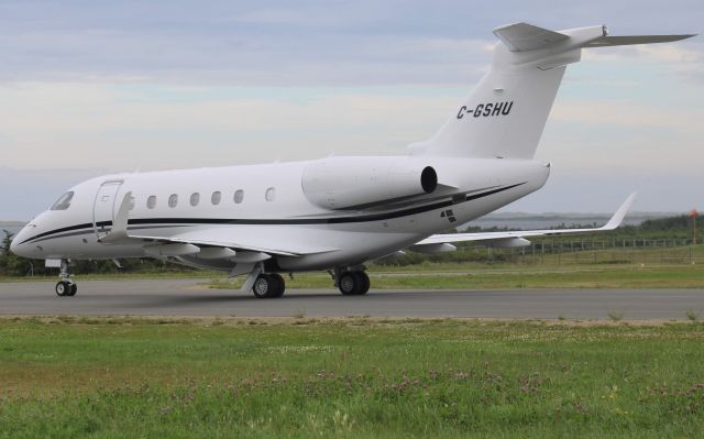 Embraer Legacy 550 (C-GSHU) - Lorsqu’il passait sur alpha