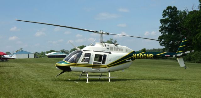 Bell JetRanger (N500NR) - Shown here is a 1983 Bell 206B-3 JetRanger from the Spring of 2024.