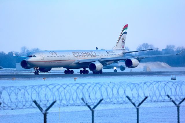 Airbus A340-600 (A6-EHL)