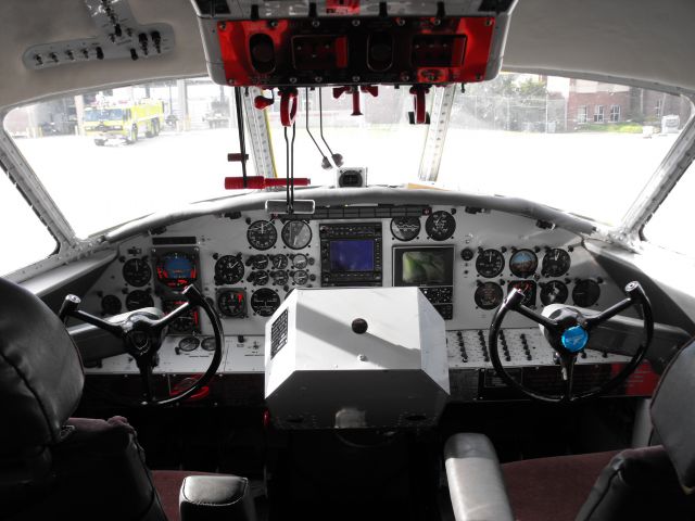 Grumman HU-16 Albatross (N7027Z) - Flight deck of the Grumman Albatross that stopped over at TLH.