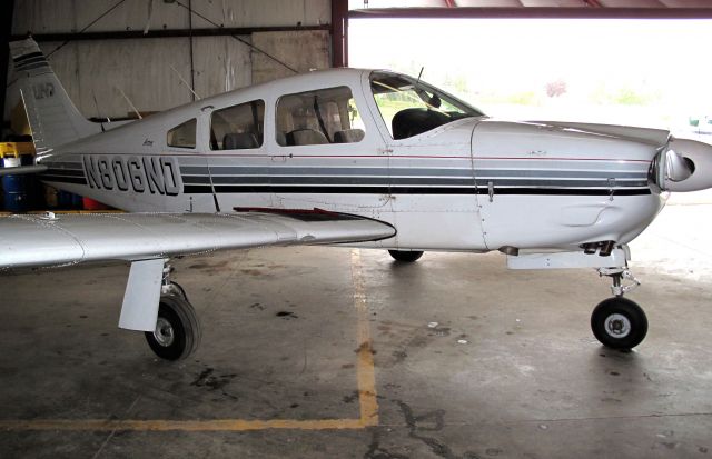 Piper Cherokee Arrow (N806ND) - Great flight school at Moore Aviation!