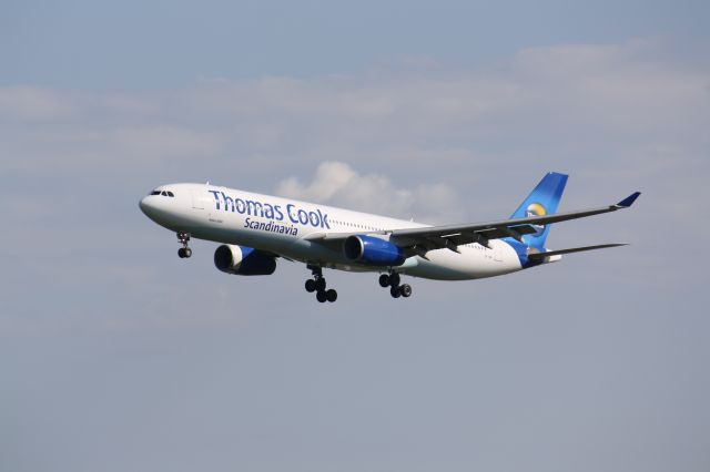 Airbus A330-200 (OY-VKI) - Landing at Lester B. Pearson Intl Airport,Toronto,Canada,CYYZ/YYZ