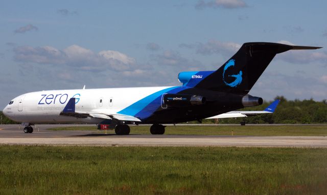 BOEING 727-200 (N794AJ) - Zero G (Everts Air Cargo) B727 operating PSM-PSM so it may have been doing flight training/testing on 5/23/21. 