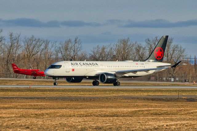 C-GNBE — - C-GBNE shares an early morning Inuit kiss with a Transport Canada Beechcraft prior to its departure for Toronto. That city seems to make everyone a little odd.