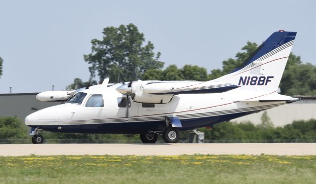 Mitsubishi MU-2 (N18BF) - Airventure 2019