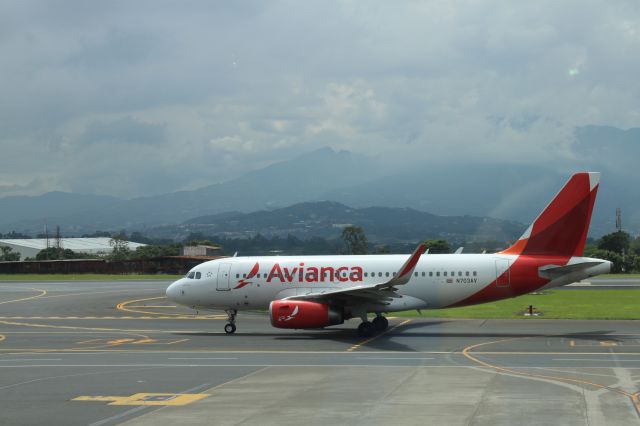 Airbus A319 (N703AV)