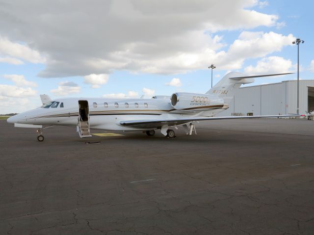 Cessna Citation X (N770XJ) - The fastest business jet in the market.