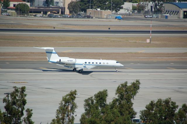 N780F — - Gulfstream Taxiing at SNA