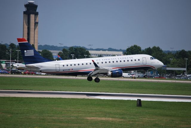 Embraer 170/175 (N111HQ) - Arriving runway 18C - 6/28/09