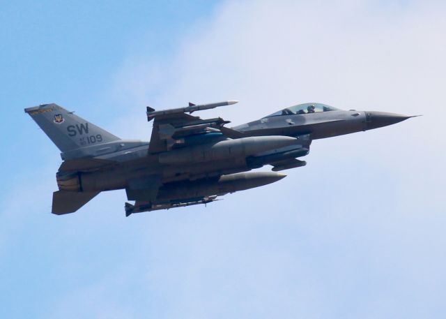 Lockheed F-16 Fighting Falcon (97-0109) - At Barksdale Air Force Base. 