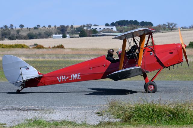 OGMA Tiger Moth (VH-JME) - A 1940 built Tiger Moth. March 7, 2021.