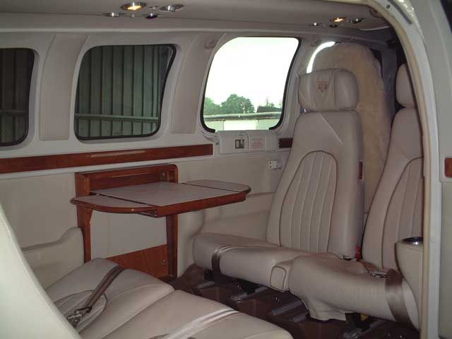 Beechcraft Bonanza (36) (N825EC) - Very comfortable interior