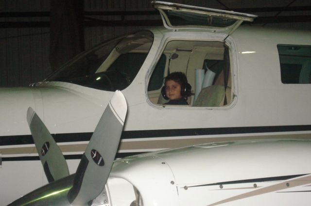 N402BV — - Antoine G. Sfeir training to be the yougest pilot