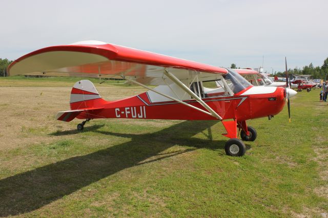 C-FUJI — - C-FUJI Nordic ROCO-1 à lAéroport de Sherbrooke QC.CYSC pour un Fly-in les Faucheurs de Marguerites 16-06-2018.