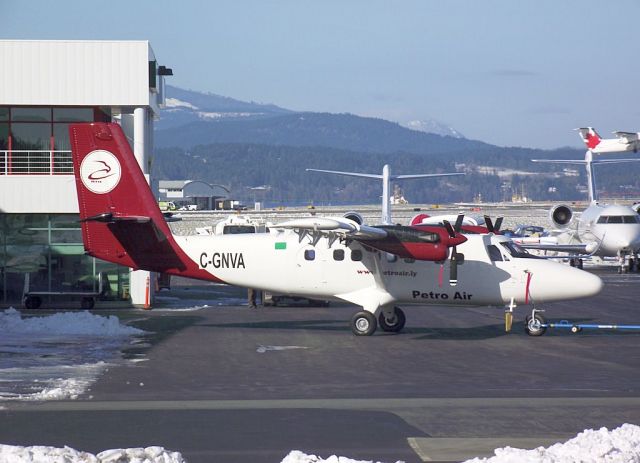 De Havilland Canada Twin Otter (C-GNVA) - The 4th new -400, destined for Libya. Maybe.