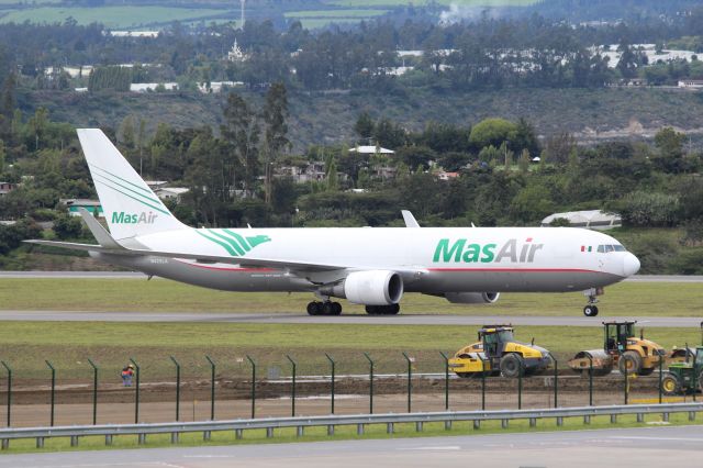 BOEING 767-300 (N420LA) - LATAM Cargo Mexico (M7) N420LA B767-316F [cn 34627]br /Quito Mariscal Sucre (UIO). LATAM Cargo Mexico flight M76352 just landed from Mexico City Benito Juárez (MEX). Still wearing the MASAir (Aerotransportes Mas de Carga) livery. Since 2000 the LAN Airlines Group, and it’s subsequent re-incarnation LATAM Airlines Group, took increasing ownership stakes in MASAir and became the controlling group in 2016 when MASAir was formally renamed LATAM Cargo Mexico (M7). br /Taken airport departure level approach road.br /2018 04 06br /a rel=nofollow href=http://alphayankee.smugmug.com/organize/Airlines-and-Airliners-Portfolio/Airlines/AmericasAirlines/MASAir-M7https://alphayankee.smugmug.com/organize/Airlines-and-Airliners-Portfolio/Airlines/AmericasAirlines/MASAir-M7/a