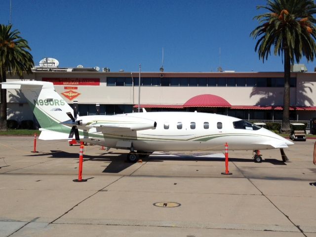 Piaggio P.180 Avanti (N990RS) - Piaggio 1015 at MCAS Miramar for 2012 Air Show