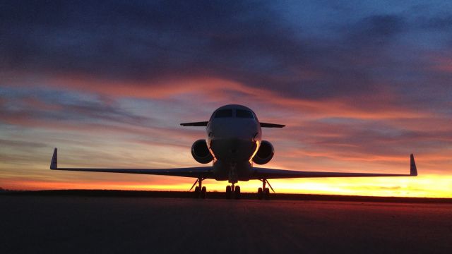 Gulfstream Aerospace Gulfstream V — - Taken with iPhone5 at HenriksenJetCenter